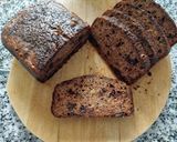 Foto del paso 15 de la receta: Bizcocho de plátanos y chocolate sin gluten en Amasadora