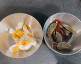 三色蛋_簡易電鍋料理的食譜步驟3照片