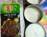 A picture of step 1 of Oats And sooji instant idli.