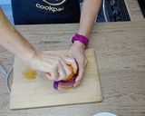 Foto del paso 1 de la receta: Bizcocho bicolor de naranja y chocolate
