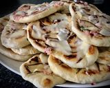 Foto del paso 5 de la receta Pollo tikka malasa con pan naan y arroz largo