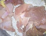 A picture of step 1 of Bow tie meat pie.