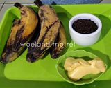 Foto langkah ke 1 dari resep Pisang Meses Coklat.