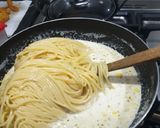 Foto langkah ke 6 dari resep Spaghetti carbonara.