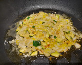 Foto del paso 2 de la receta: Bacalao cremoso con verduritas y trompeta de la muerte