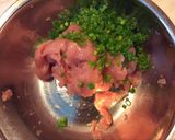 Hình bước làm 1 của món Lá lốt cuốn cá thát lát