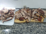 Lechón al horno para Navidad