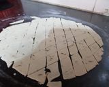 A picture of step 2 of 3 ingredients Namkeen parey.