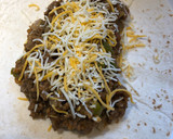 A picture of step 7 of Beef and Bean Burritos.