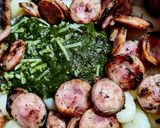 Foto del paso 3 de la receta: ÑOQUIS AL Pesto🌿con Chorizo Santarrosano...!😛