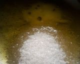 A picture of step 1 of Bread halwa.