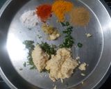 A picture of step 2 of Chhattisgarhi Chawal ke Atte ke Fare(Both ways).