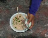 Foto langkah ke 6 dari resep Gamjajeon (Pancake Kentang ala Korea).