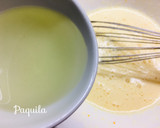 Foto del paso 3 de la receta: Rollos fritos de naranja 🍊 con hilo de chocolate negro
