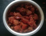 A picture of step 3 of Instant tomato pickle.