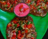 A picture of step 5 of Ragi uttapam.