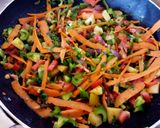 A picture of step 4 of Tossed salad.