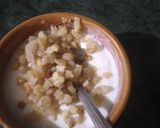 A picture of step 2 of Banana Stem Raita.