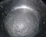 Foto langkah ke 3 dari resep Wool Roll Bread dengan tepung Ketan Hitam, dikukus.
