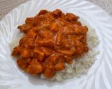 Csirke zöldbabbal recept fázis 2 fotója