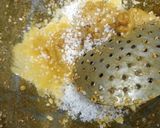 A picture of step 2 of Til gur chikki.