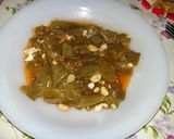 Foto del paso 6 de la receta Judías verdes con huevo y salsa de tomate