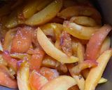 A picture of step 1 of Apricot Cobbler.