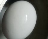 A picture of step 1 of Egg masala.