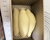 Foto langkah ke 8 dari resep Roti Tawar Shokupan Ala Jepang Lembut Motif Sapi.