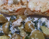 Foto del paso 8 de la receta: Acelgas cremosas al horno con papines al vapor