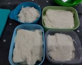 Foto langkah ke 4 dari resep Roti tawar setup vla keju.
