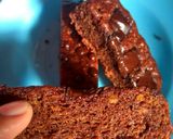 Foto langkah ke 6 dari resep Bolu pisang coklat eggless.