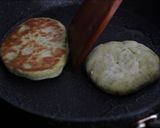 A picture of step 8 of Matcha Hotteok [Green Tea Pancake].