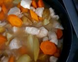 Une image de l'étape 5 de Poulet pomme de terre carotte champi!.