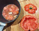 Foto del passaggio 1 della ricetta Pomodori ripieni gratinati light🍅🍋