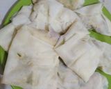 Foto langkah ke 3 dari resep Martabak Rumahan Isi Mie Telor & Kekian Udang.