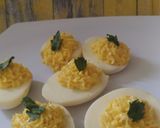 Foto langkah ke 2 dari resep Stuffed Egg #BikinRamadanBerkesan.
