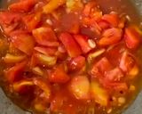 รูปขั้นตอนการทำที่ 5 ของ มะเขือเทศผัดไข่🍅