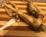 Foto del paso 1 de la receta: Dip de chirivía y queso crema (o podes reemplazar por zanahoria)