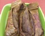 Foto langkah ke 8 dari resep Pepes Tahu, Jamur, Kemangi.
