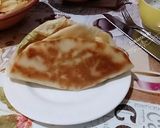 Une image de l'étape 5 de Wrap au poulet grillé à la poêle.
