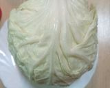 高麗菜燉煮豆皮的食譜步驟1照片