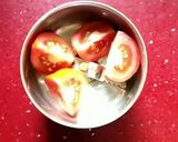 A picture of step 1 of Tomato uttapam.