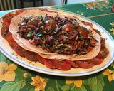 Une image de l'étape 11 de Salade composée à la mortadelle de Bologne farcie.