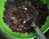 Foto langkah ke 2 dari resep 6. Black Sticky Rice Brownie.