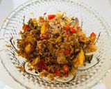 Foto langkah ke 6 dari resep Rebon Mix Jambal Cabe Bawang.