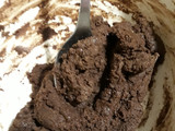 Falsos polvorones de chocolate
