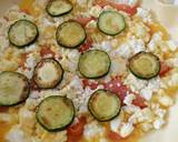 Feta, smoked salmon and courgette pie recipe step 3 photo