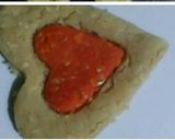 A picture of step 5 of Oats Rose Cookies.