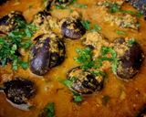 A picture of step 6 of Authentic Maharastrian Bharli Vangi - Stuffed Brinjal - Eggplant.